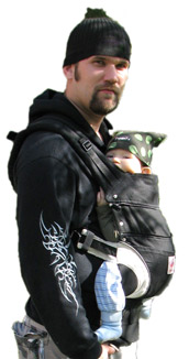 Manduca in use by dad and son